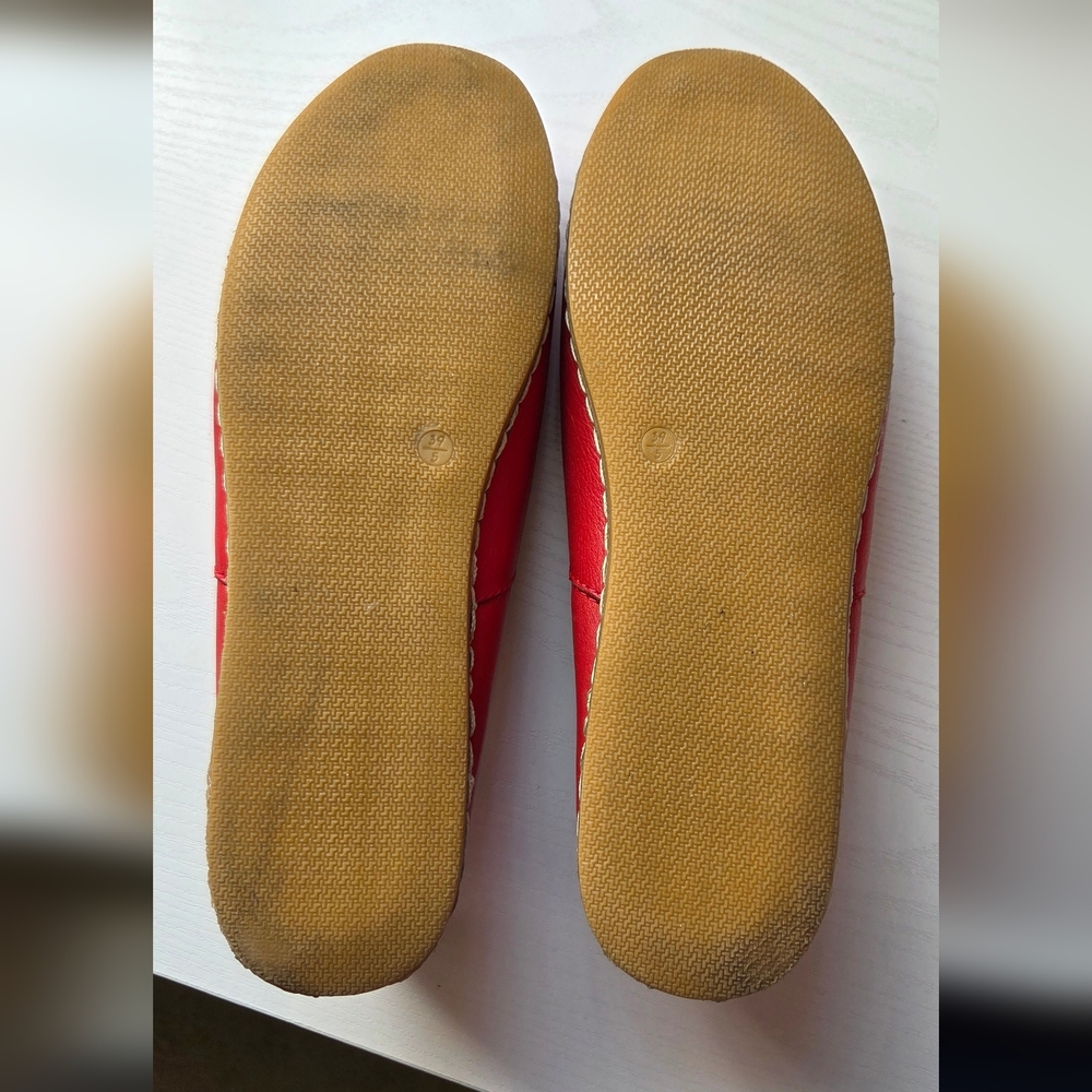 Charix Red Slip On Shoes Excellent Condition - Picture 6 of 15